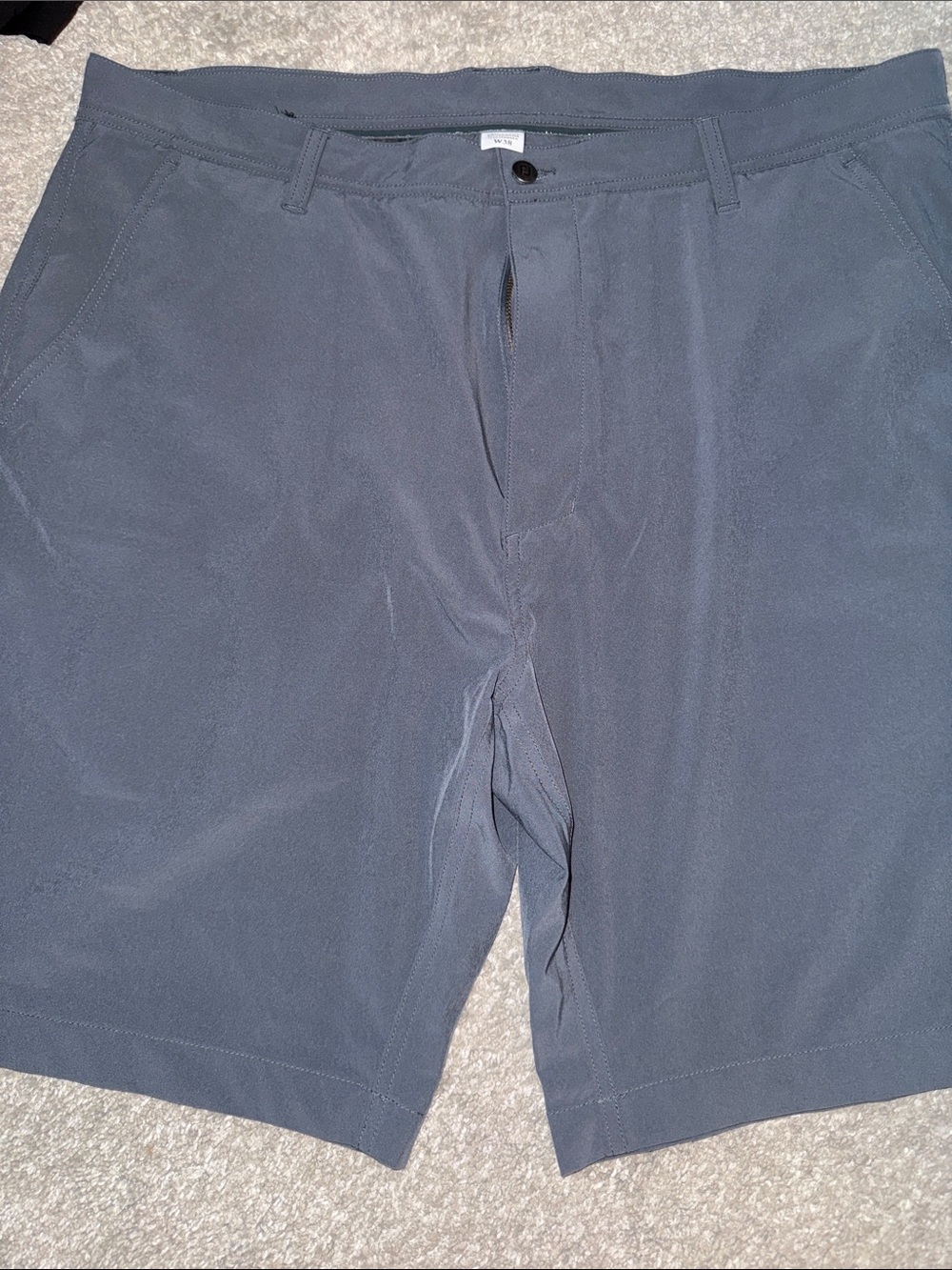 FootJoy Men's Slate Grey Flat Front Golf Shorts
